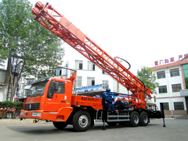 Swept in Africa!! 400m(BZC400BCA) truck mounted water well drilling rig