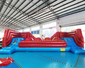 Wholesale Adult Inflatable Sports Games Interactive Bouncer Big Baller Wipeout from china suppliers