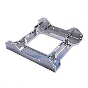 China Aerospace Precision CNC Parts Aluminum Bracket Titanium Alloy Structural Parts OEM Supply on sale