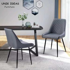 Wholesale Fabric Furniture High Back Dining Chair Black Brown For Kitchen Dining Room from china suppliers