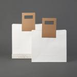 Gravure Printing Brown Kraft Packaging Bag Folding Black Pouch