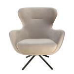 Pu Leather Metal Leg 0.258CBM One Seat Sofa 117*93*58