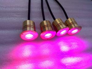 Wholesale Marine Cree LED Deck Stair Lights 1w With 40mm Diameter Brass Housing from china suppliers