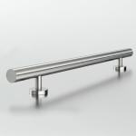 Innovative Stainless Steel Handrails with Brushed Finish for Glass Fencing
