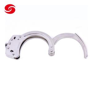 Wholesale Military Equipment Police Tactical Gear Nickel Plating Carbon Steel Handcuff from china suppliers