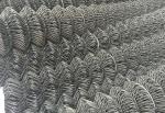 Black PVC coated Cyclone Fence