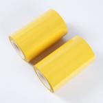 Yellow Colored Pet Film Roll High Transparency Electrical Insulation For