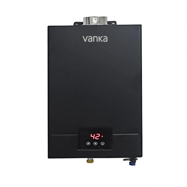 Indoor Thermostat Digital Gas Water Heater Wall Mounted 12L Tankless Water