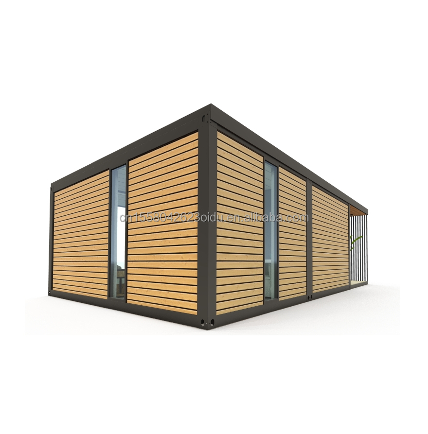 Easy-to-Assemble 20FT Light Steel Prefabricated Villa with Aluminum Alloy Windows