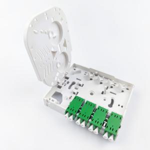 Wholesale Network None 4 Cores Fiber Optic Faceplate Socket Panel for Indoor FTTH Installation from china suppliers