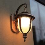 Retro outdoor wall lamp vintage foyer corridor light waterproof balcony garden