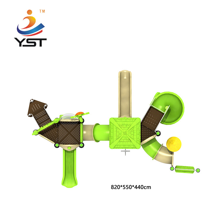 Combined Entertainment Kids Outdoor Slide Anti UV With Rotaional Mould