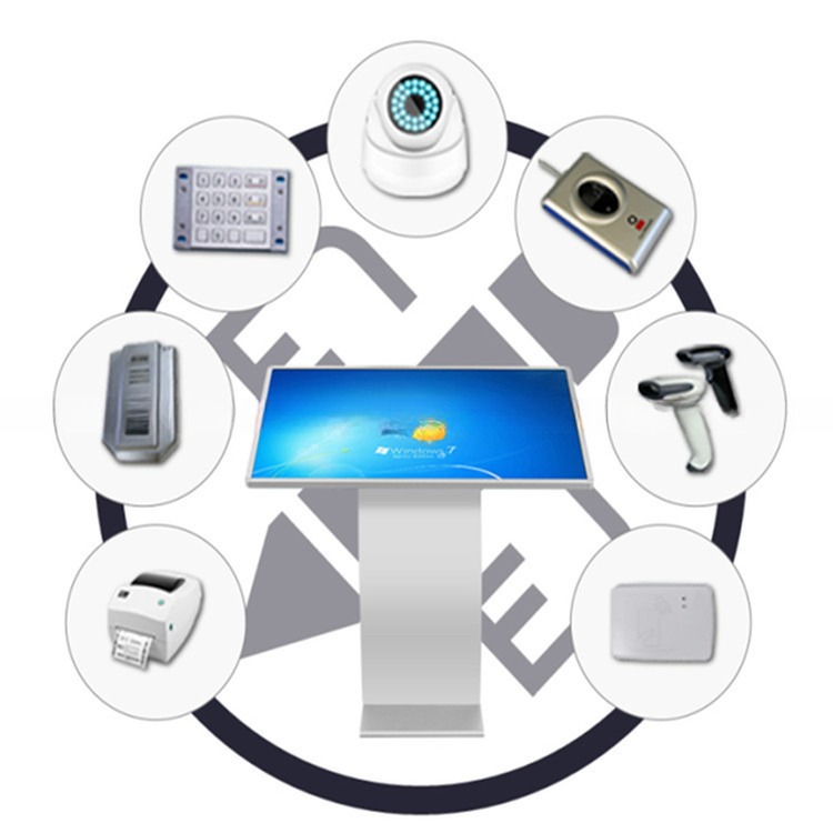 24'' Capacitive Multi Touch Self Service Terminal PC Kiosk Win10 & Android OS