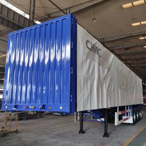 Wholesale Mechanical Suspension Curtainsider 3 Axles CIMC Dry Van Semi Trailer from china suppliers