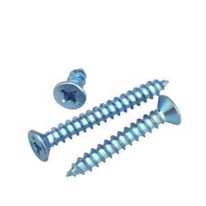 Wholesale Metric Phillips Flat Head Timber Wood Strength Galvanized Self Tapping Screws ISO Standard from china suppliers