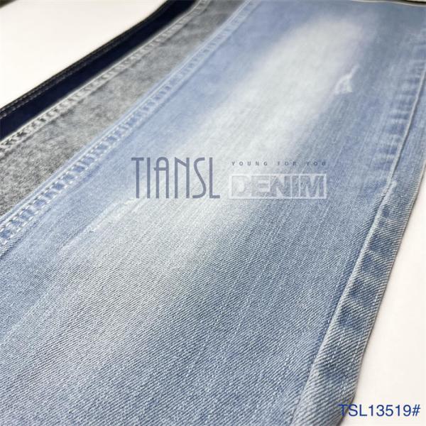 160cm-168cm Anti Static Twill Woven Denim Jeans Fabric Cloth Cotton Polyester