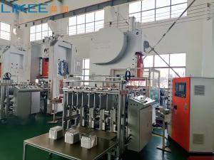 Wholesale 12000pcs/Hour Aluminum Foil Container Making Machine with 12 Solenoid Valves from china suppliers