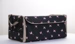 PU Leather Car Seat Travel Mattress , Car Rear Seat Mattress Butterfly Pattern