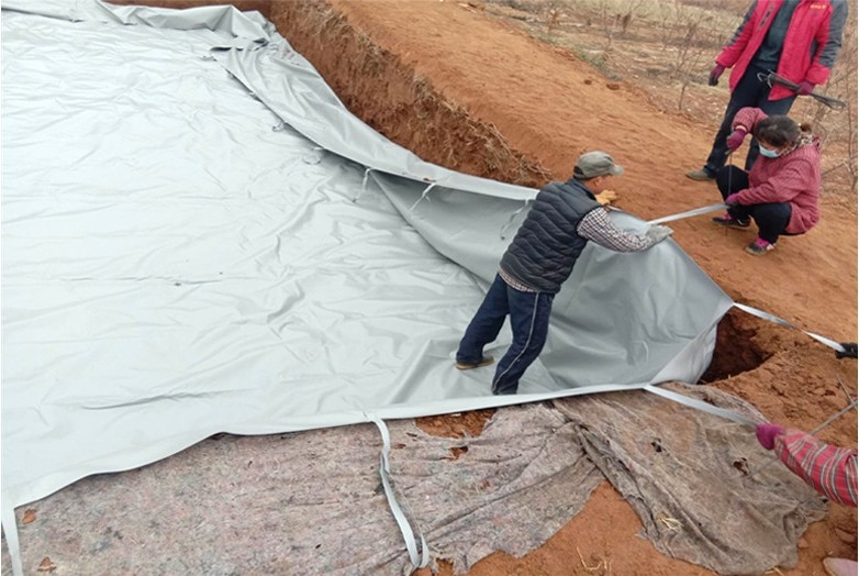 Greenhouse Rainwater Collection PVC Tarpaulin Water Storage Tank for Farming Irrigation