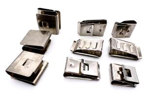 Wholesale High Quality 1mm-2mm Wire Cable Clamp 304 Stainless Steel Solar Cable Clips from china suppliers