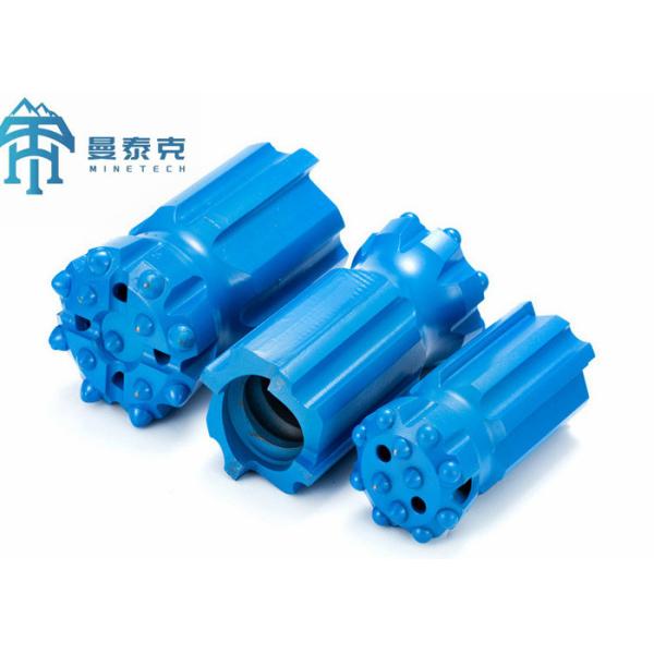 R25-32 GT60 115mm Thread Button Bits , Retract Underground Drilling Tools