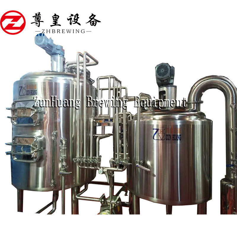 Conical Head 500L Craft Beer Equipment Argon Arc Welding