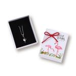 High Quality Rigid Elegant Cardboard Ring Bracelet Necklace Jewelry Gift Box