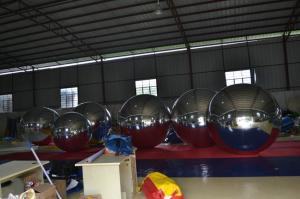 Wholesale Giant Glossy PVC Inflatable Advertising Balloons , Customized Mirror Balloons from china suppliers