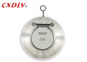 Wholesale CF8 SS Single Disc Swing Check Valve DN125 Inch Non Return Type Long Lifespan from china suppliers