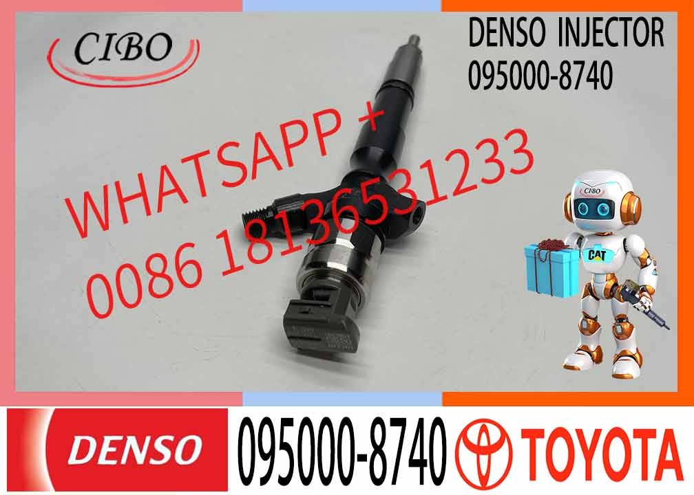 23670-0L010 095000-8740 Diesel Engine Parts Fuel Injectors for Toyota 2Kd-Ftv 095000-8740 23670-09360