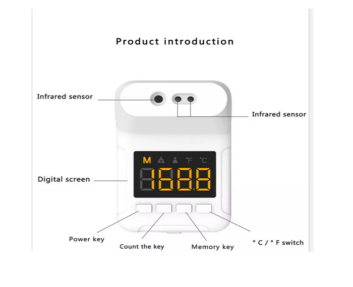 3*18650 Battery Face Recognition Temperature Indicator