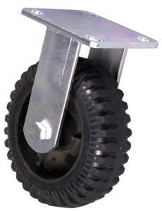 Wholesale Red Rim Core Black Rubber Heavy Duty Caster Wheels 5 Inch from china suppliers