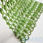 Al Alloy Metal Chain Link Door Fly Curtain Room Divider OEM