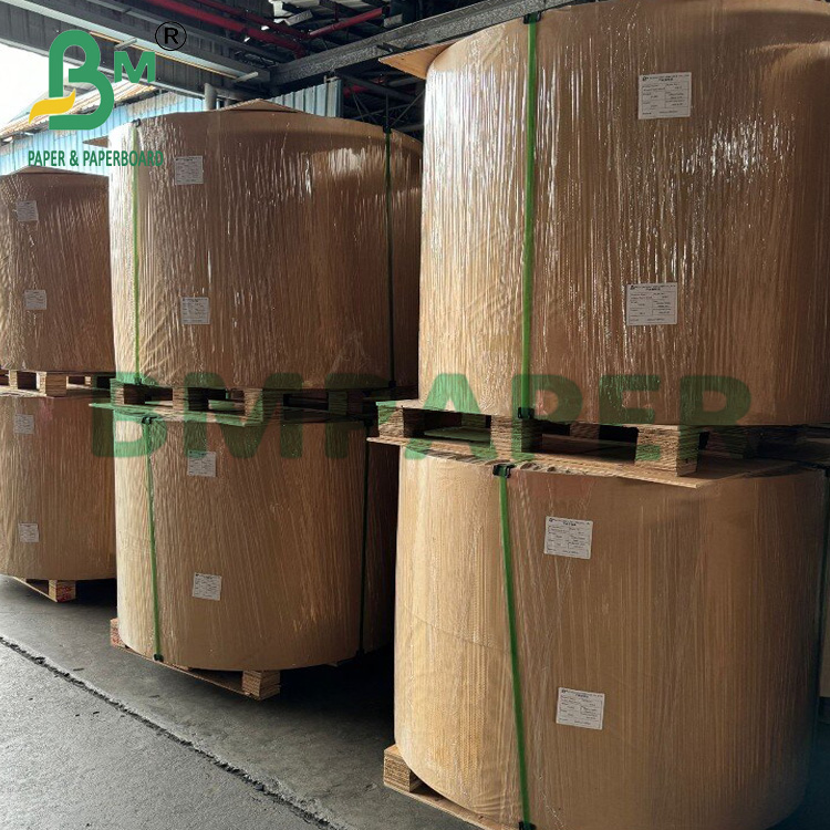 Biodegradable Food Safe 70gsm Kraft Paper For Grocery Packaging