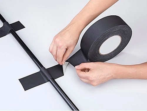 Matt Cloth Book Binding Black Gaffer Tape