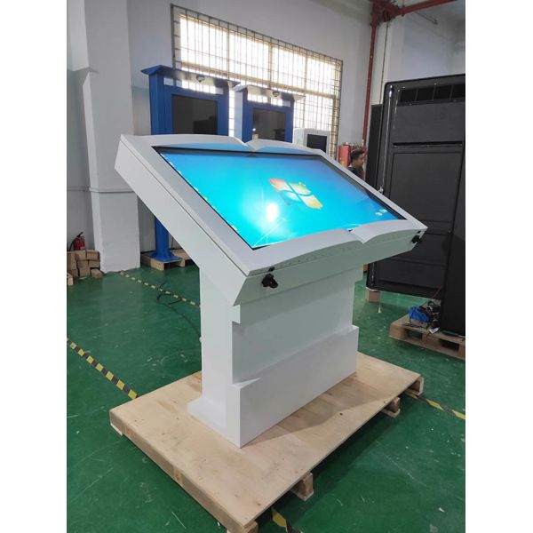 55-inch Party Building Publicity Board, Smart Outdoor Electronic Newspaper Reading Kiosk, Android All-in-One Machine