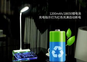 Wholesale ABS Modern LED Table Lamps Long Service Life Dim Lighting Flexible Metal Hose Twistable from china suppliers