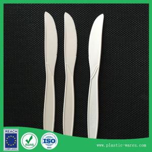 Wholesale white color corn starch biodegradable disposable table-knife from china suppliers