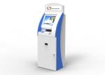 Banking Retail Touch Screen Information Kiosk For Cold Rolled Steel