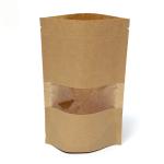 Packaging Paper Bag Food Biodegradable Candy Beef Bags Low Cost Paper Stand Up