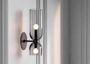 Wholesale Wholesale Small Glass E27 Lamp Holder COC Bedroom Wall Lamp from china suppliers
