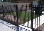 Galvanized Steel Tubular Fence Sliding Electric Gates For Backyard
