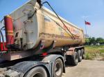 U Type Rear Dump Trailer Used Heavy Duty Mechanical Suspension