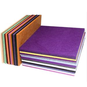 Wholesale Cinema Soundproof 34 Colors 3D Acoustic Wall Panels For Decorative from china suppliers