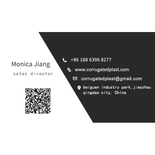High Strength Corrugated Plastic Layer Pads Coroplast Bottles Separators
