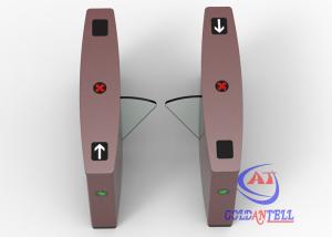 Wholesale Acrylic Glass SS316 0.6s Flap Barrier Gate 40person/Min from china suppliers