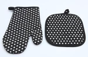 Wholesale Hook Design Hand Gloves For Microwave Oven Flexible Operation Cotton Lining from china suppliers