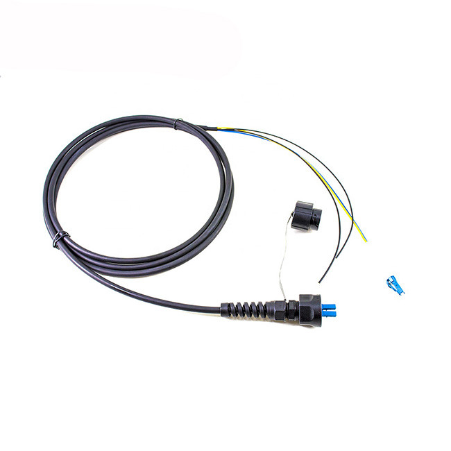 FTTA ODVA IP67 Connector Waterproof MPO LC SC Fiber Optic Patch Cord
