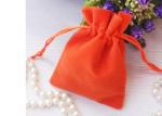 Jewelry Packing Velvet Drawstring Bags For Gift Giving Hot Stamping String