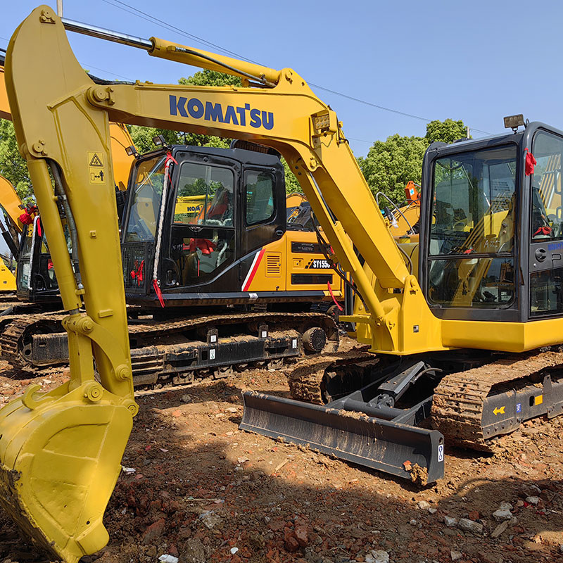 5ton Small Used Komatsu Excavators PC56-7 Original Design Crawler Mini Digger